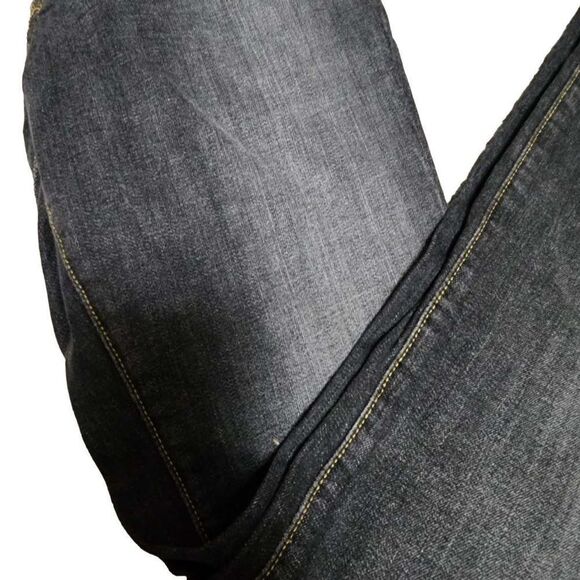 Polo Ralph Lauren Size 6 Gray Stretch Kelly Low Rise Straight Leg Jean - Picture 5 of 16